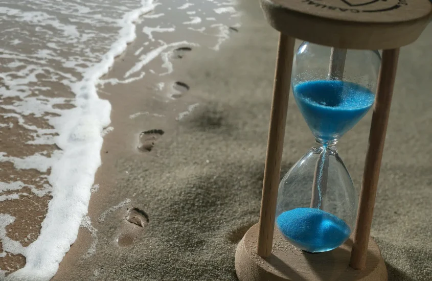 A footprint in the sands of time